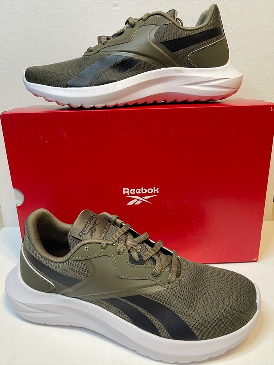 Reebok Other - NIB REEBOK MENS ENERGEN LUX RUNNING SHOE SIZE 8 ARMY GREEN/BLACK/WHITE